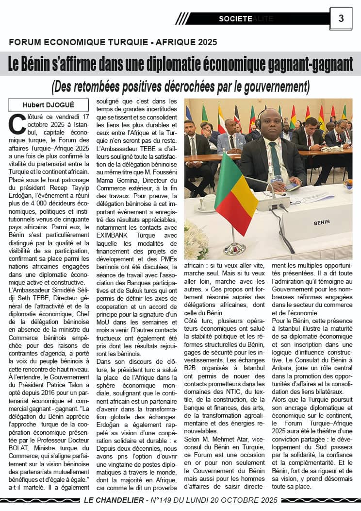 LE CHANDELIER 20.10.2025